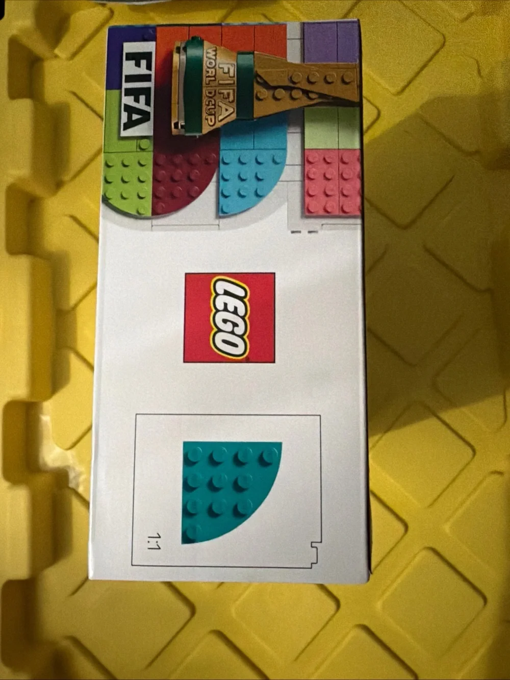 LEGO Multicolor & Gold FIFA Emblem Building Set
